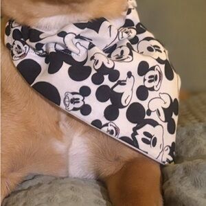 Dog Bandana handmade over the collar